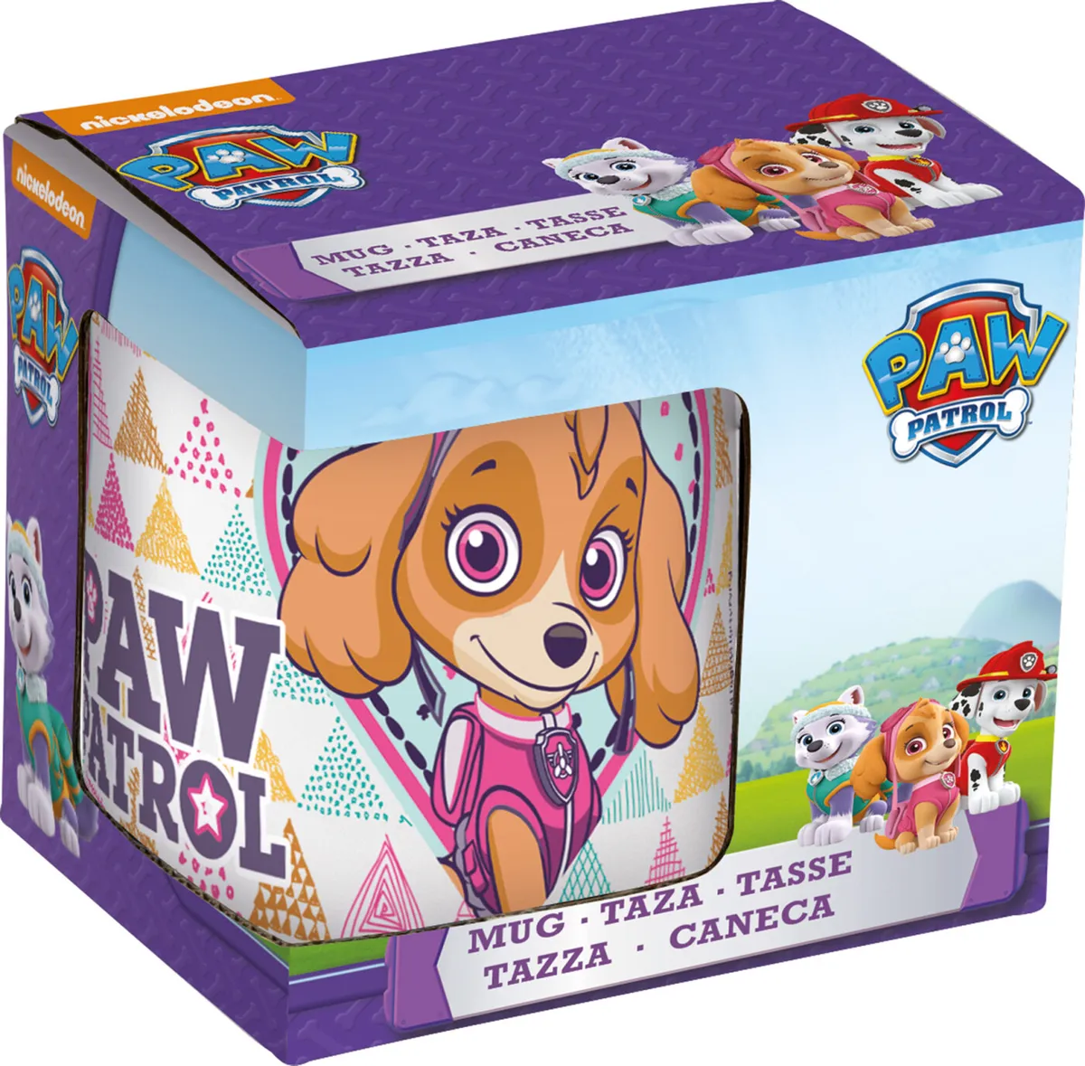 Paw Patrol - Keramik Krus Til Børn 236 Ml