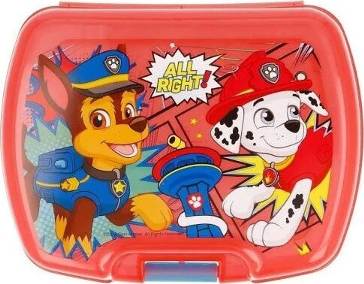 Paw Patrol - Madkasse - Rød