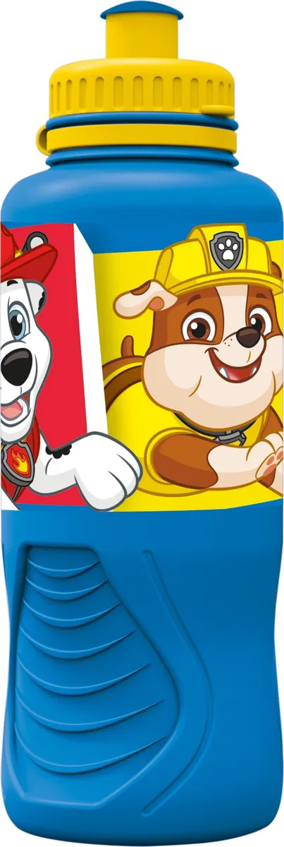 Paw Patrol - Sports Drikkedunk Til Børn - Blå - Plastik 400 Ml