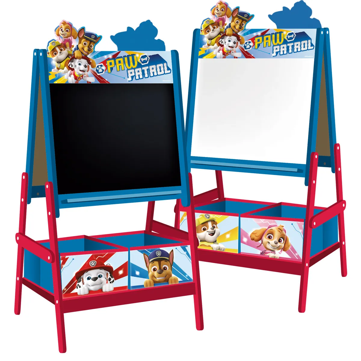 Paw Patrol staffeli 2-i-1 Whiteboard/Tavle