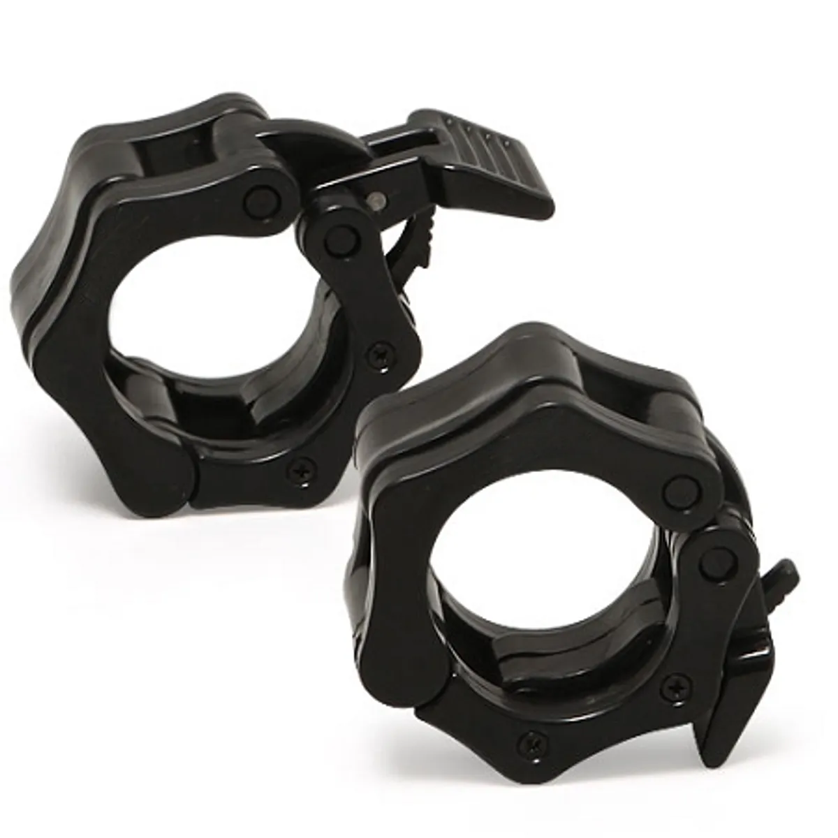 Peak Fitness - 50 mm Quick Lock - Lock Jaw - Gummi