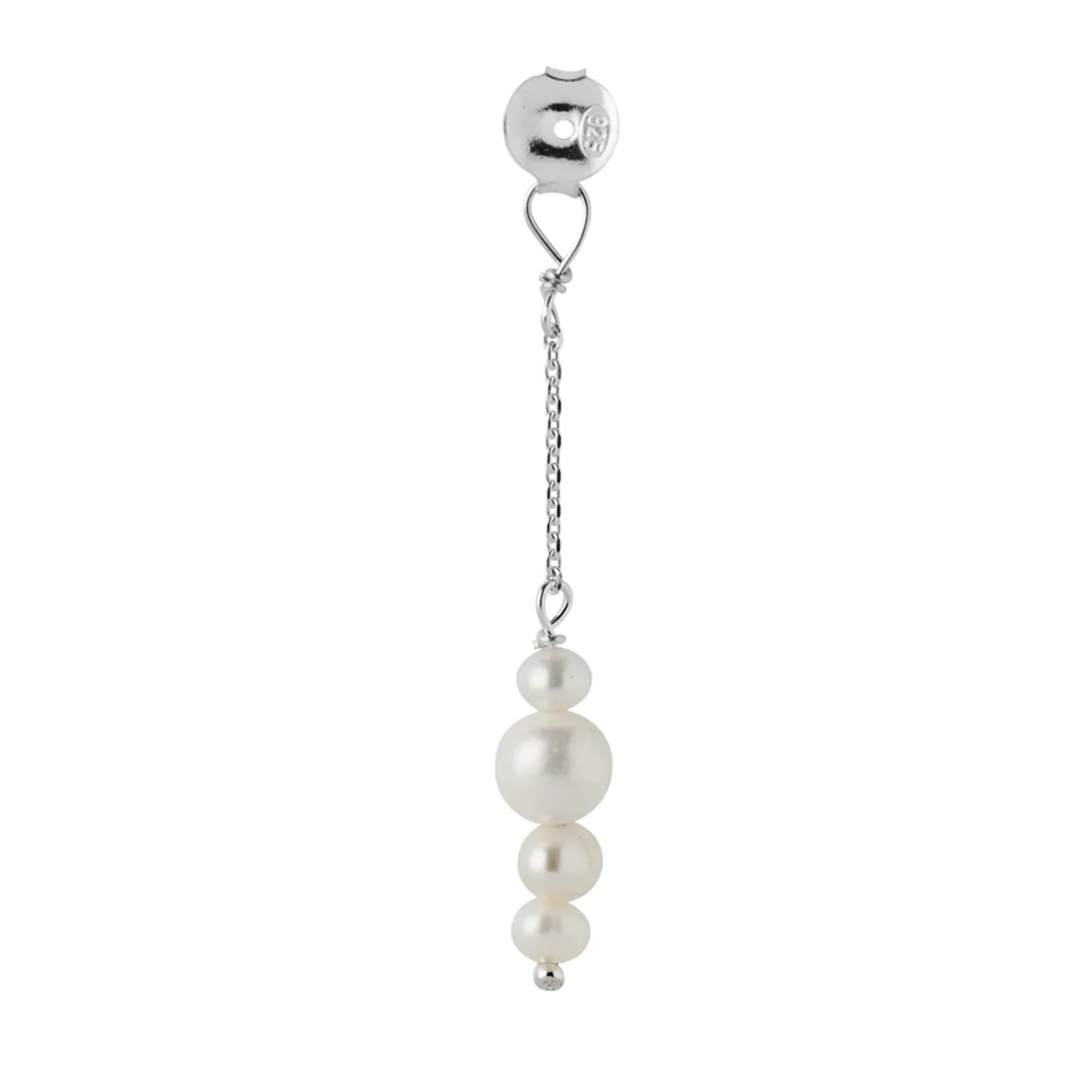 Pearl Berries Behind Ear Earring