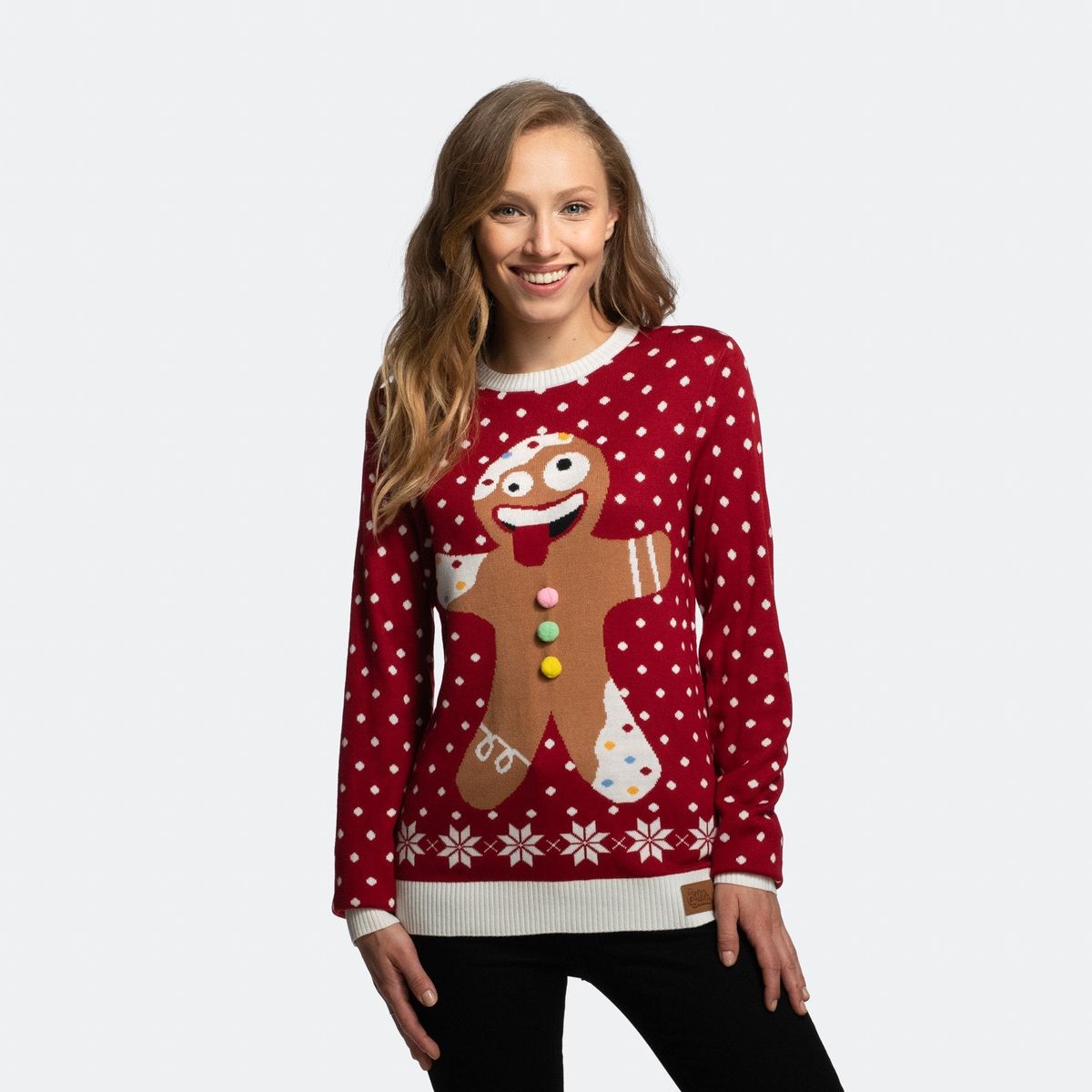 Peberkage Julesweater Dame