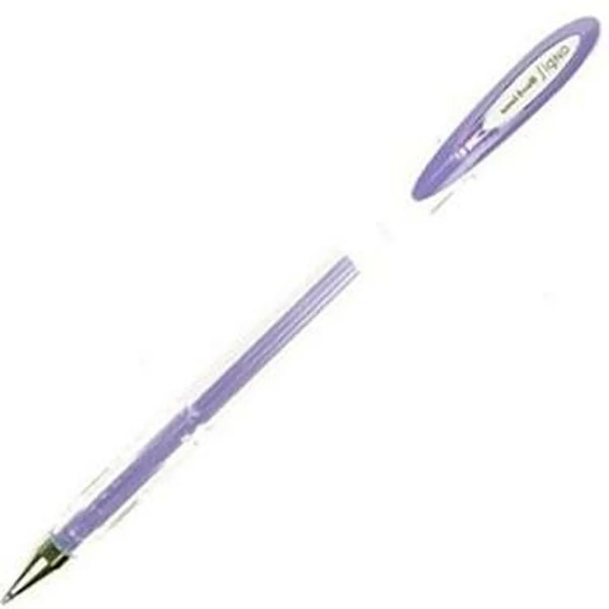 Pen med flydende blæk Uni-Ball Rollerball Signo Angelic Colour UM-120AC Violet 0,45 mm (12 Dele)