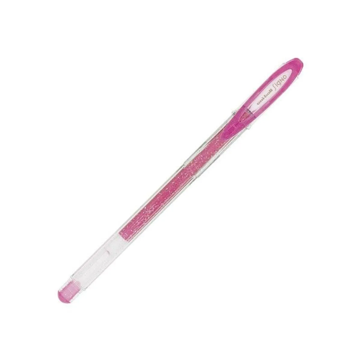 Pen med flydende blæk Uni-Ball Sparkling UM-120SP Pink 0,5 mm (12 Dele)