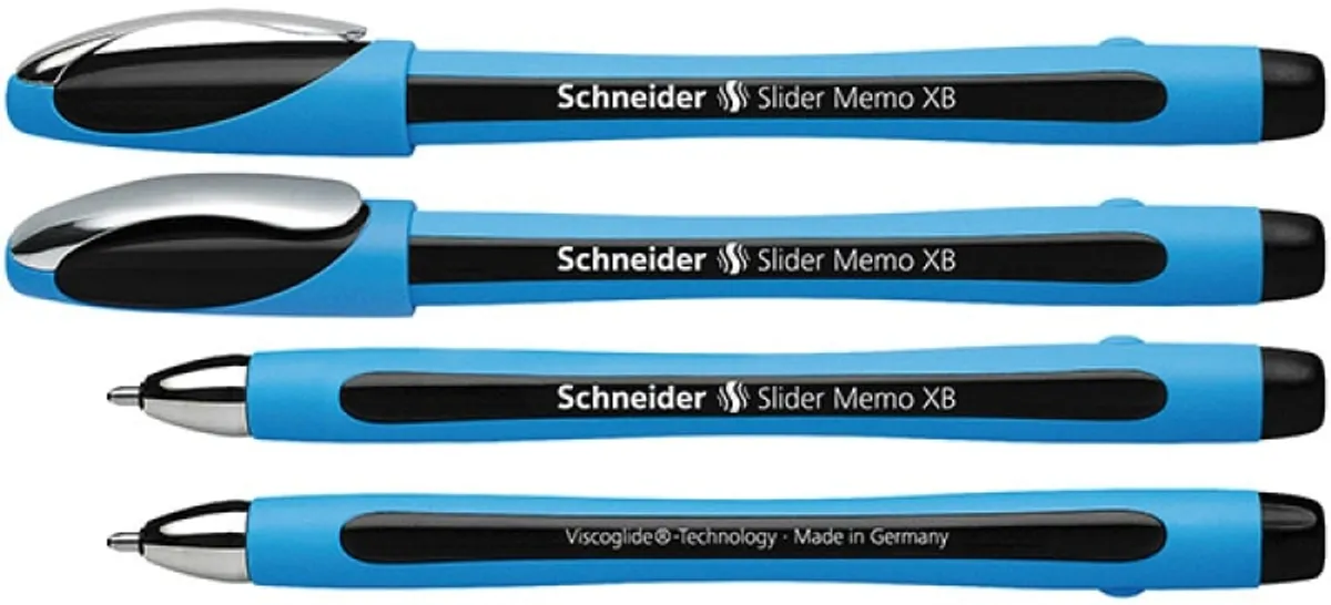 Pen SCHNEIDER Slider Memo, XB, sort -.