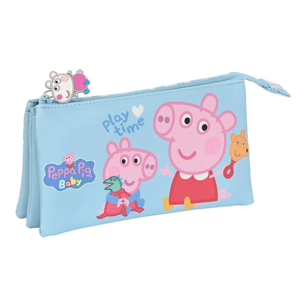 Penalhus Peppa Pig Baby Lyseblå (22 x 12 x 3 cm)