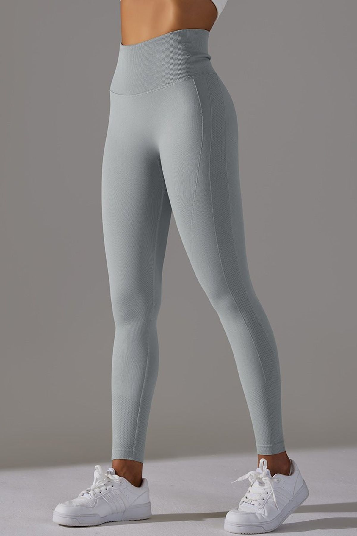 PERFORMANCEPRO scrunch leggings LightGrey - Large / LightGrey