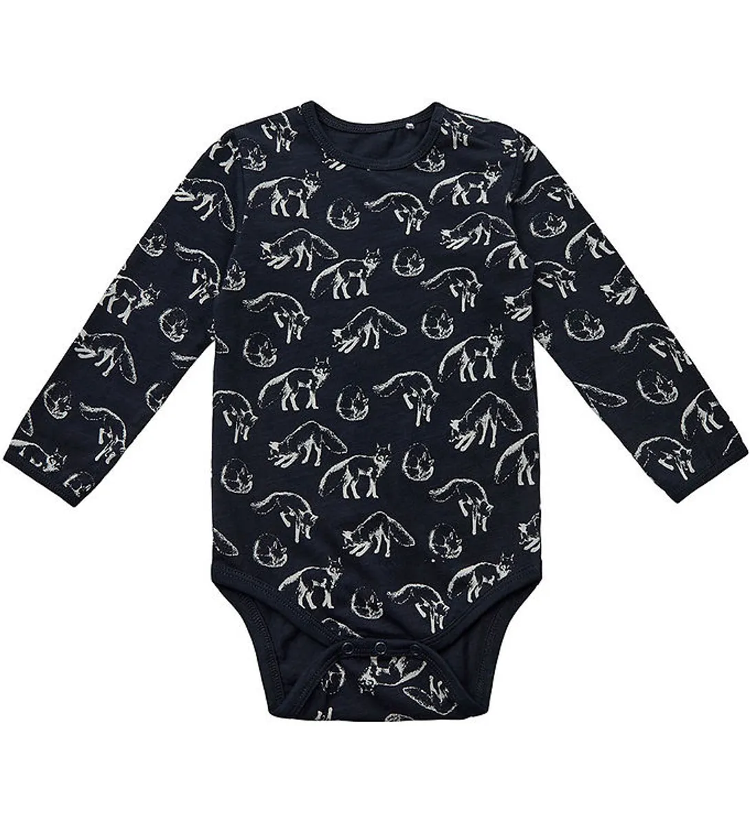 Petit by Sofie Schnoor Body l/æ - Dark Blue m. Ulve