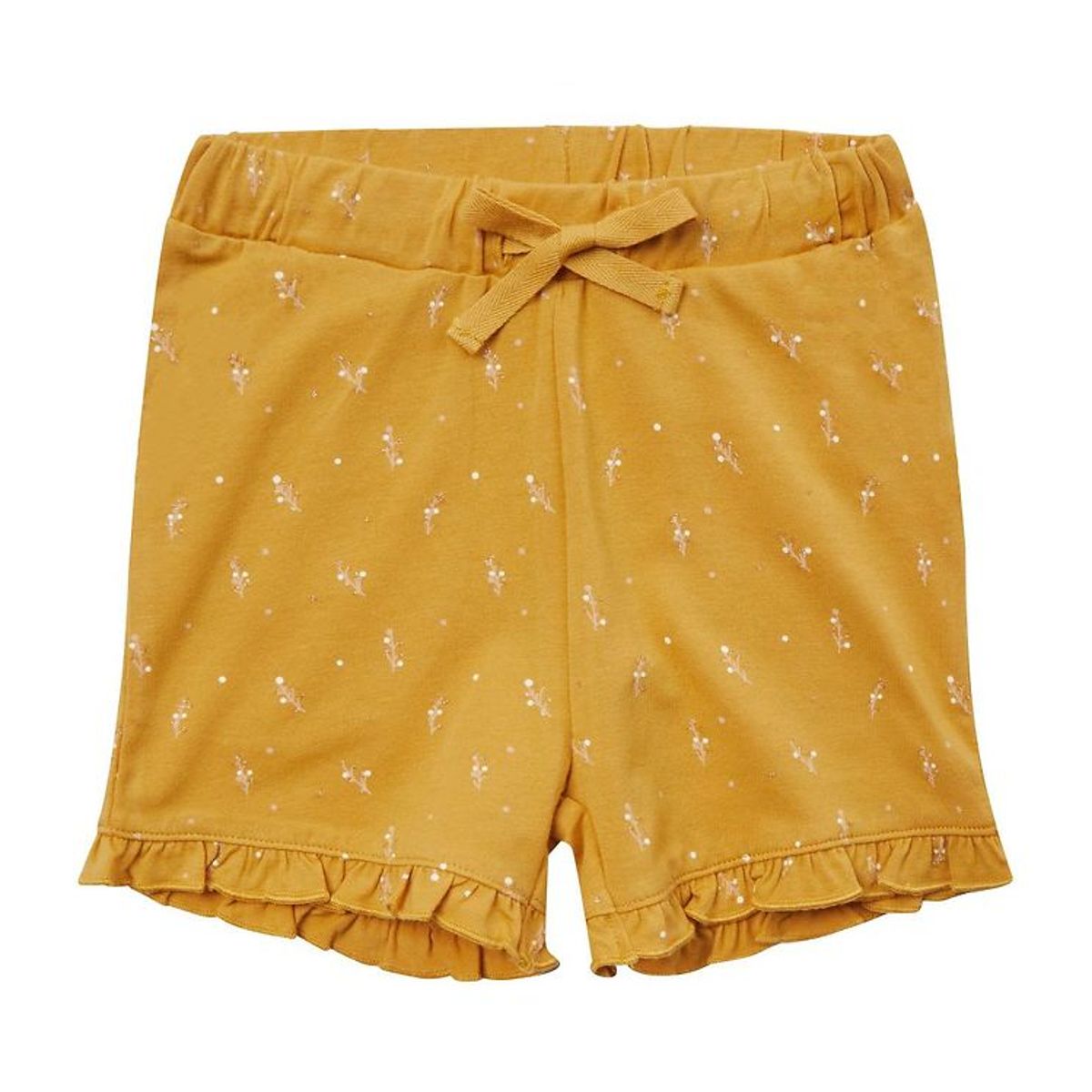 Petit by Sofie Schnoor Shorts - Daphne - Mustard m. Prikker