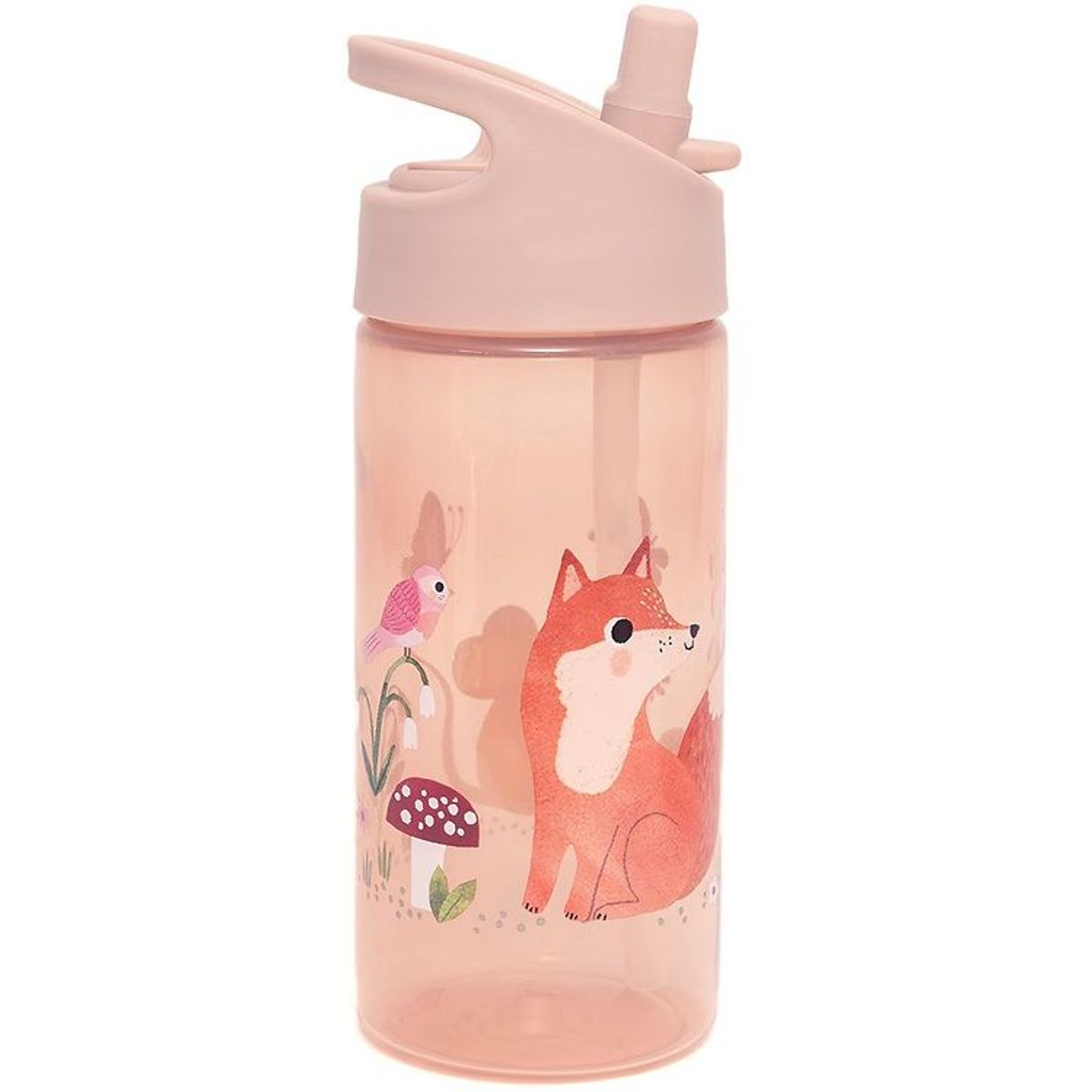 Petit Monkey Drikkedunk - Woodland - 380 ml - Pink