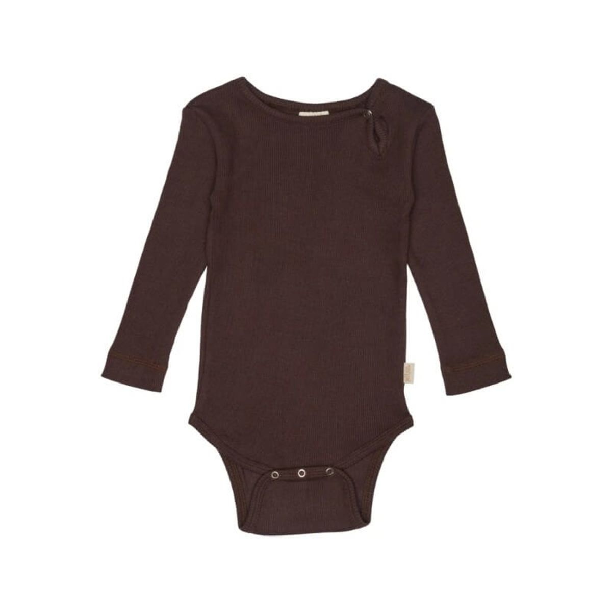 Petit Piao - Body L/S Modal - Coffee - 74