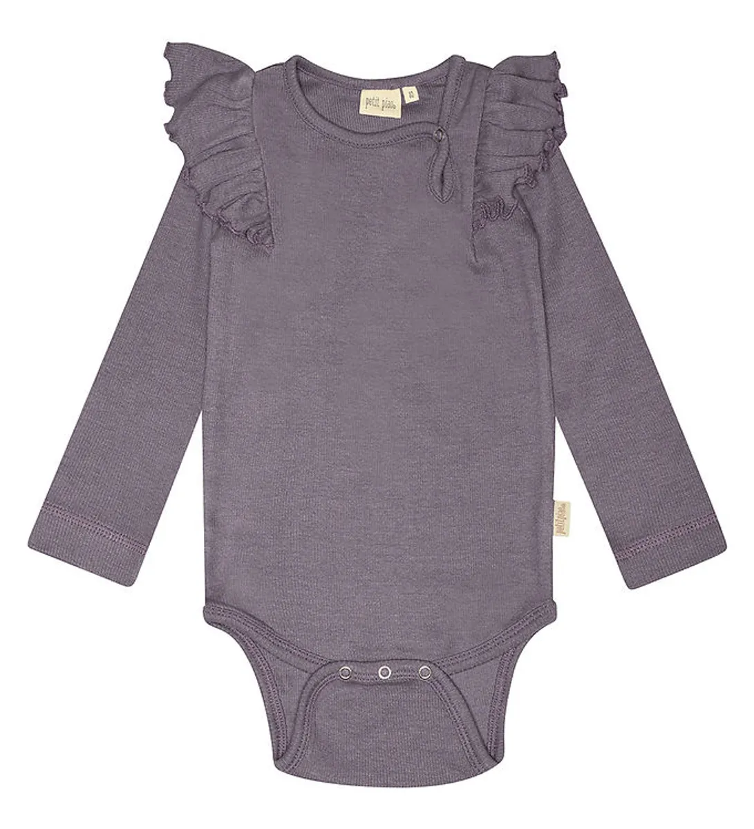 Petit Piao Body l/æ - Rib - Modal - Dusty Violet