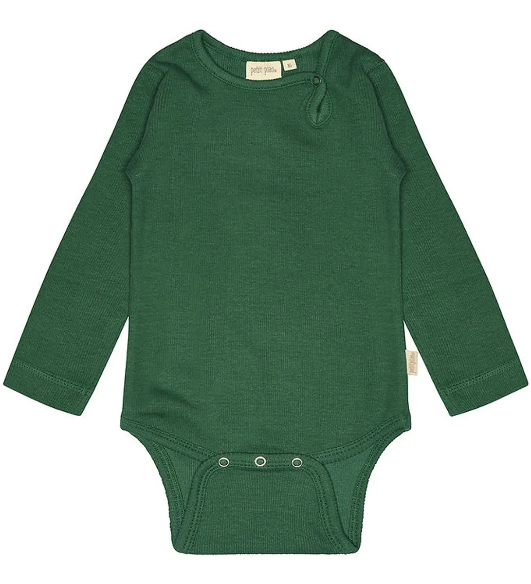 Petit Piao Body l/æ - Rib - Modal - Emerald Green