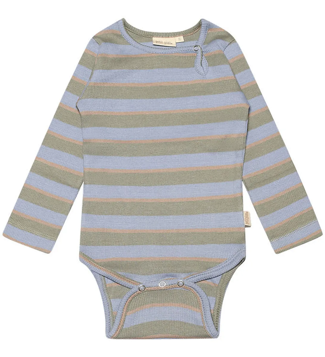 Petit Piao Body l/æ - Rib - Modal - Green Shadow