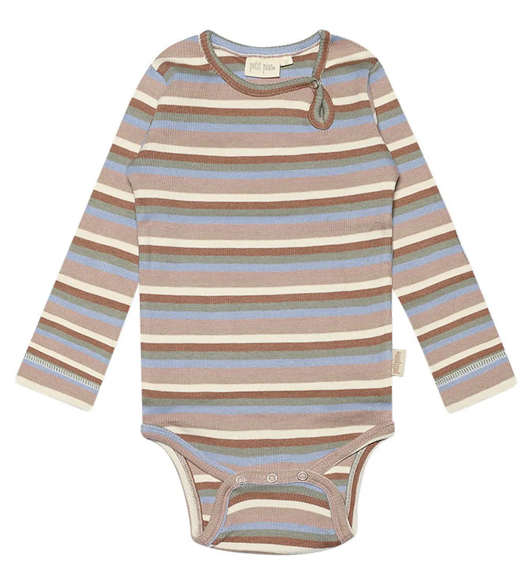 Petit Piao Body l/æ - Rib - Modal - Simply Taupe