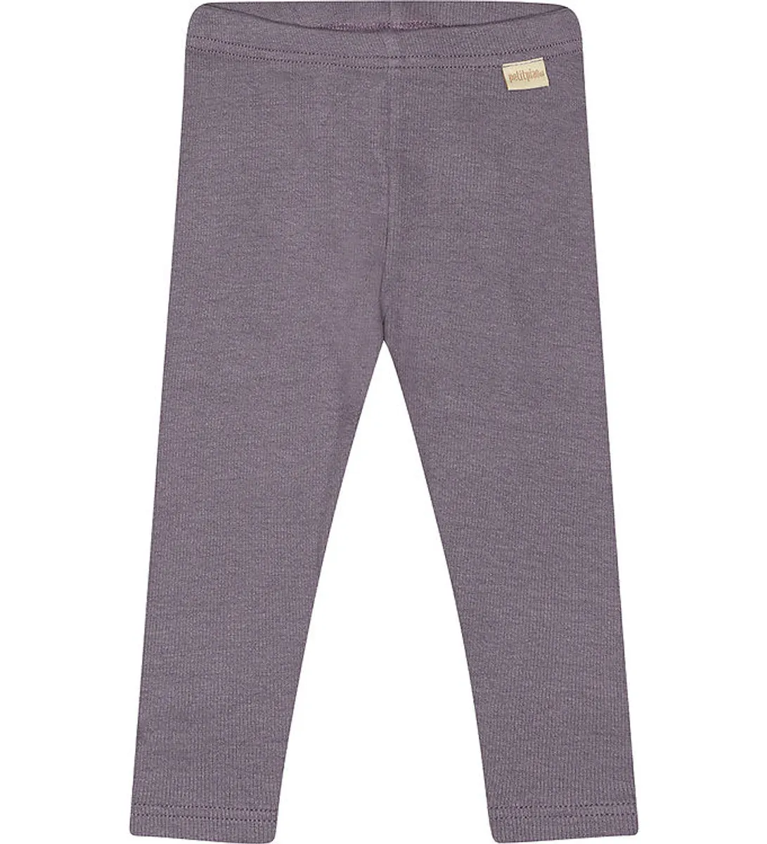 Petit Piao Leggings - Rib - Modal - Dusty Violet