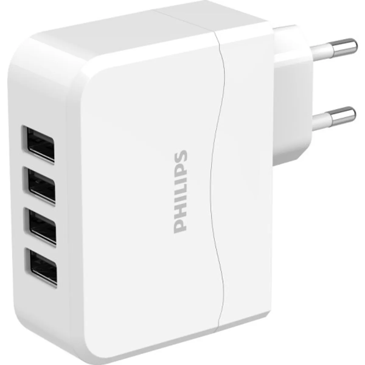 Philips adapterstik, 4xUSB-A