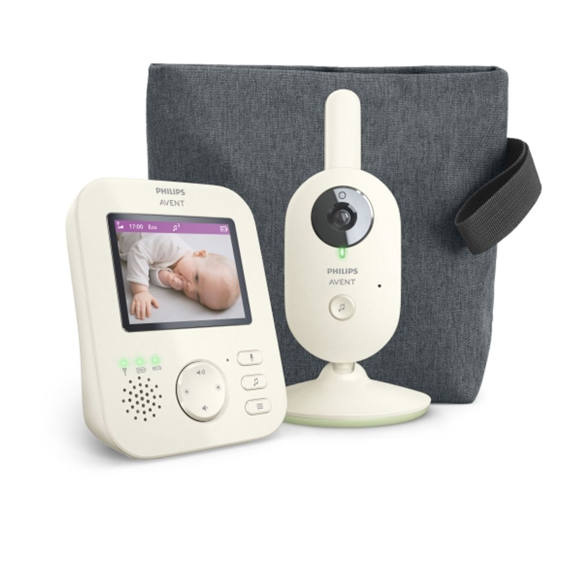 Philips Avent Babyphone Scd882/26 Avanceret, Ir, 300 M, 50 M, 300 M, Fhss, 2.4 Ghz