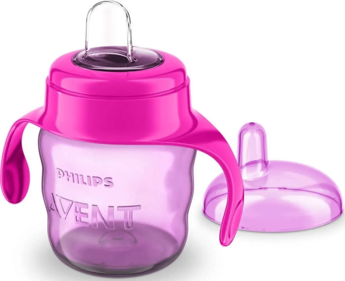 Philips Avent Premium Non-Spill Cup 200Ml Pink (Scf551/03)