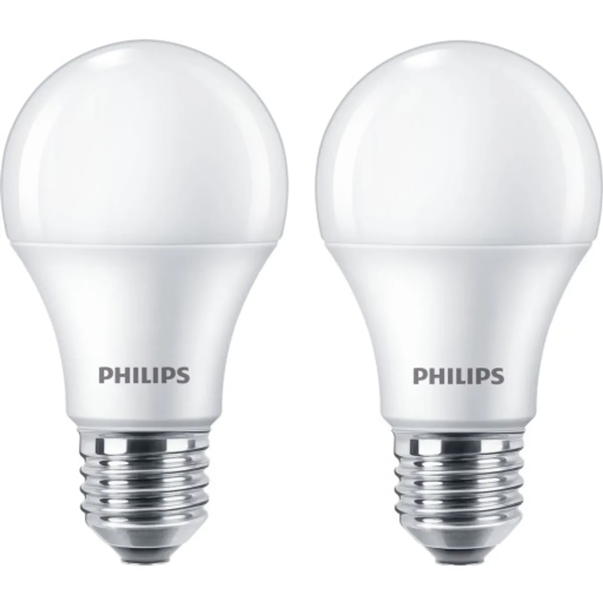 Philips CorePro E27 standardlampa, 2-pack, 2700K, 10W