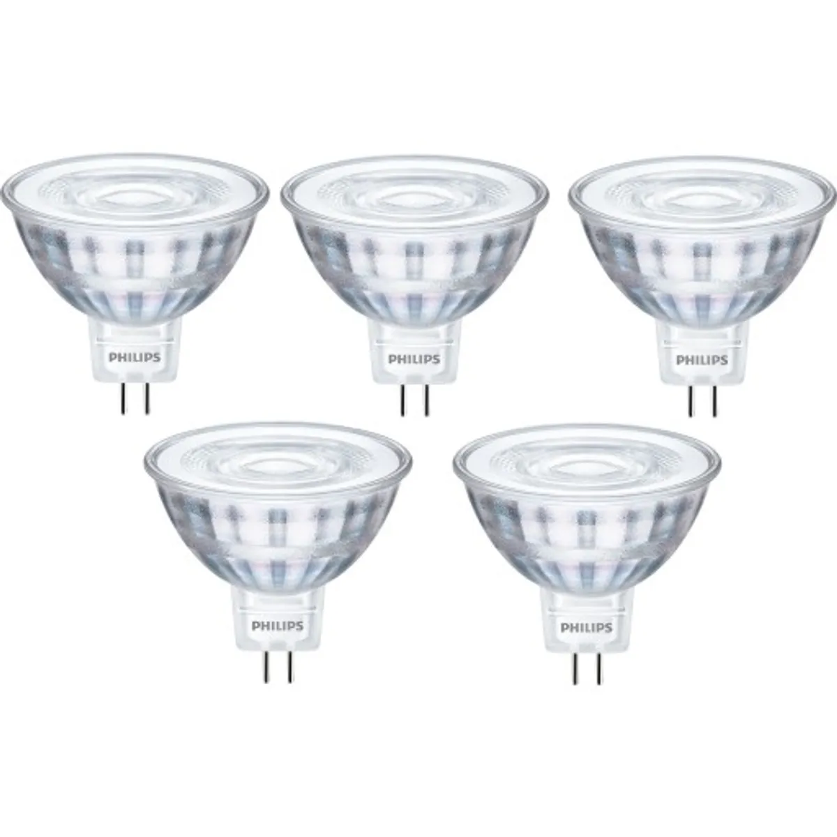 Philips CorePro GU5,3 stiftlampa, 5-pack, 2700K, 4,4W