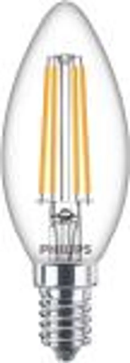 Philips corepro led kerte 6,5w (60w) b35 e14 840 klar glas