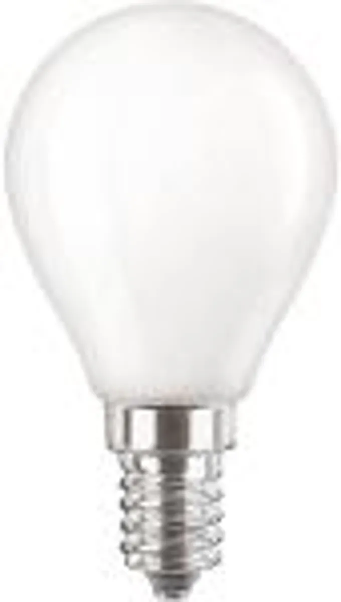 Philips corepro led krone 4,3w (40w) e14 827 p45 mat glas