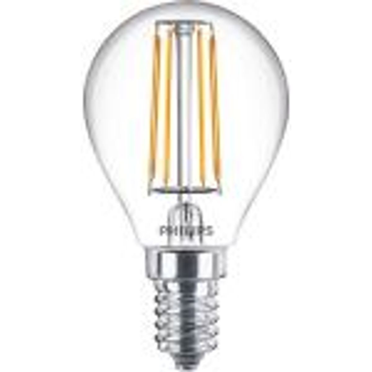 Philips corepro led krone 4,3w (40w) e14 840 p45 klar glas