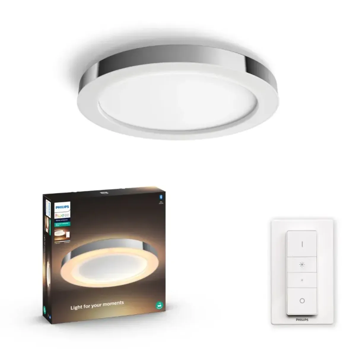 Philips Hue Adore Hue Loftslampe chrome 1x27W 24V - 929003056701