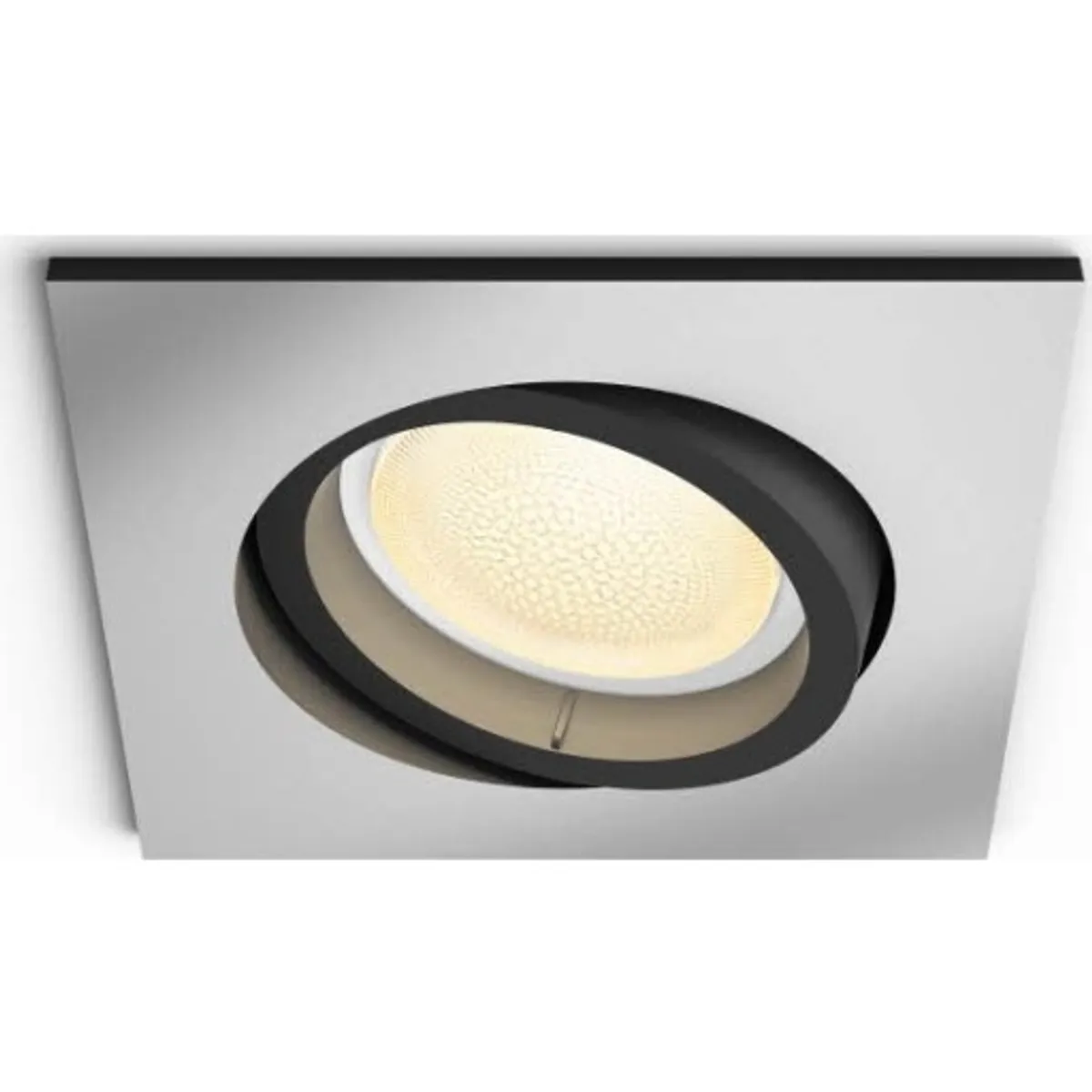 Philips Hue Centura firkantet indbygningsspot, aluminium