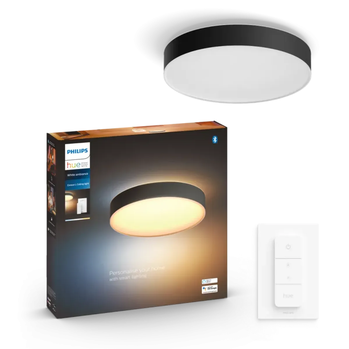 Philips Hue Enrave L Loftslampe Sort - 915005996901