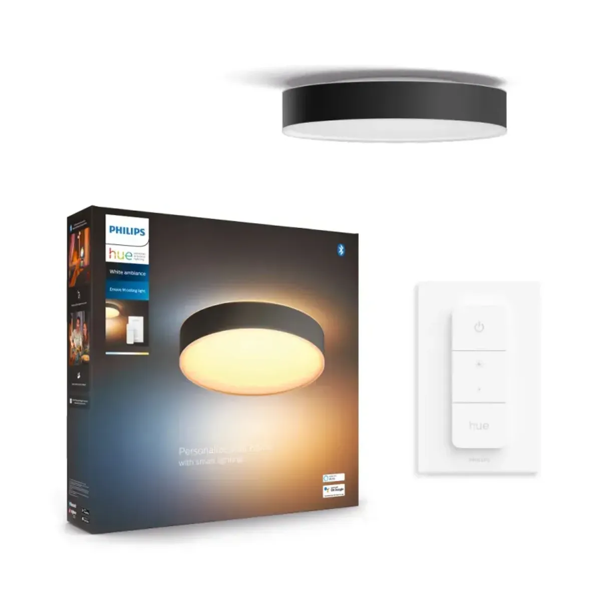 Philips Hue Enrave M Loftslampe Sort - 915005996701