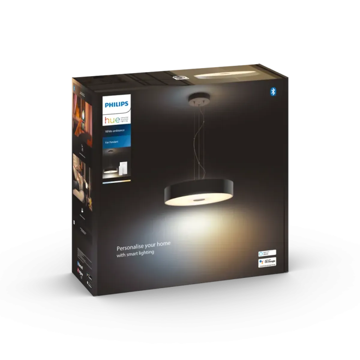 Philips Hue Fair Hue Pendel Sort - 929003054501