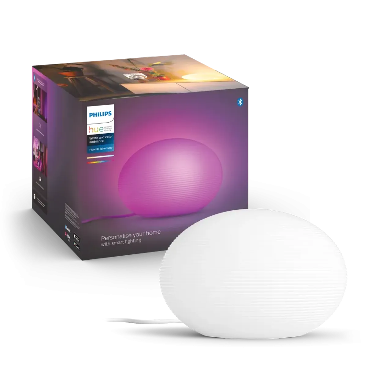 Philips Hue Flourish Hue Bord Hvid 9.5W 230V - 929003053401