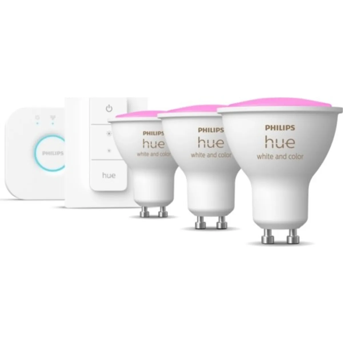 Philips Hue White Color Ambiance GU10 starter kit