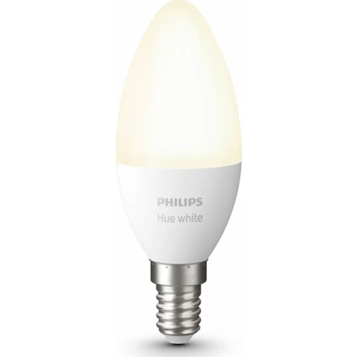 Philips Hue White E14 kertepære, 1-pak