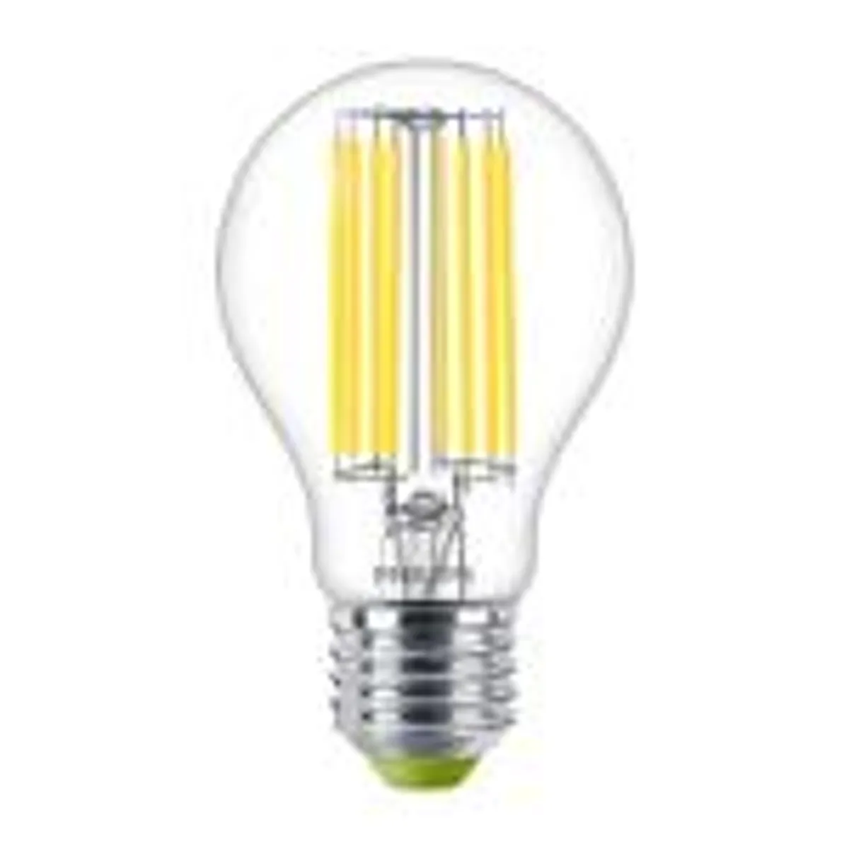 Philips master ultra efficient led standard 4w (60w) e27 840 a60 klar glas