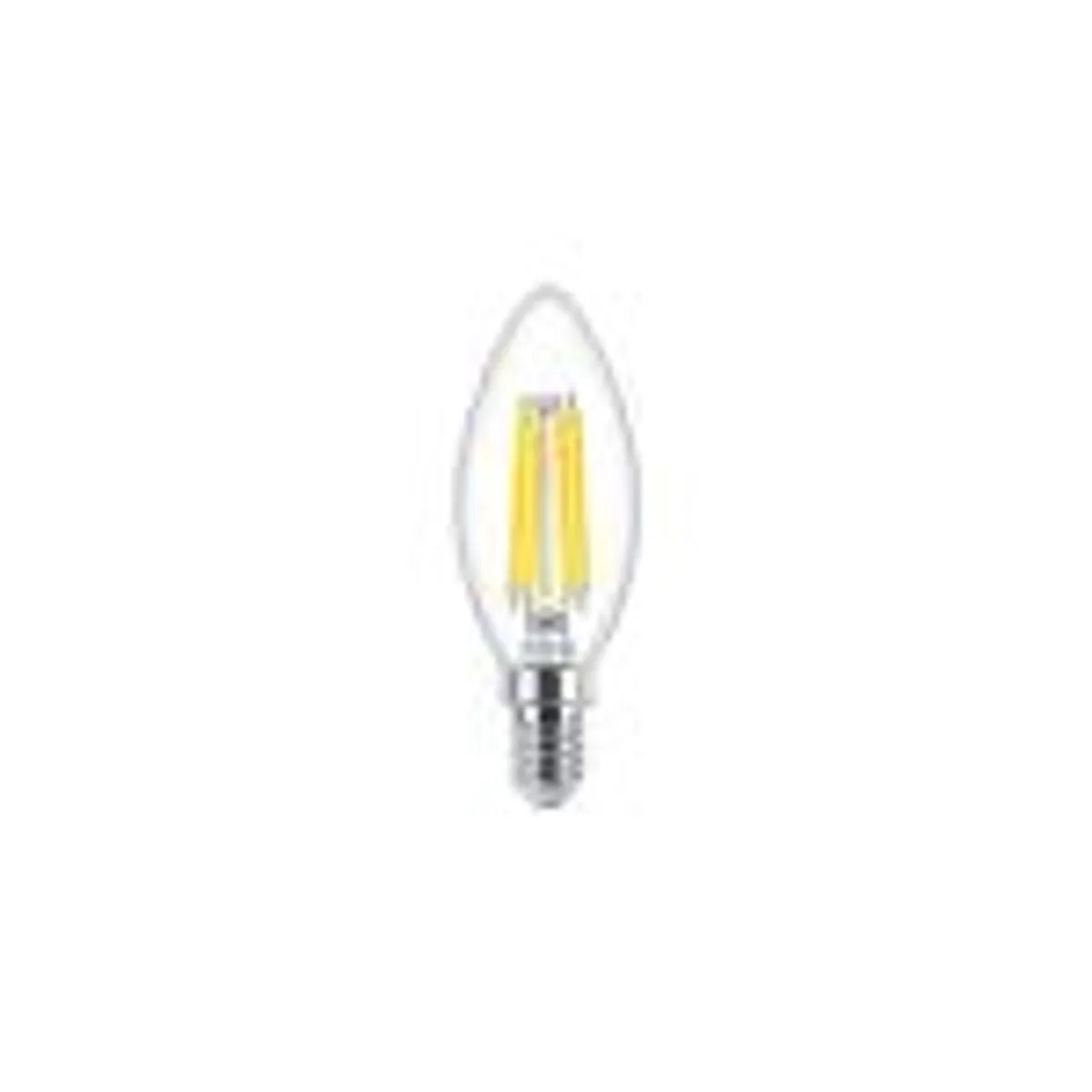 Philips master value led kerte dæmpbar 3,4w (40w) e14 b35 927 klar glas