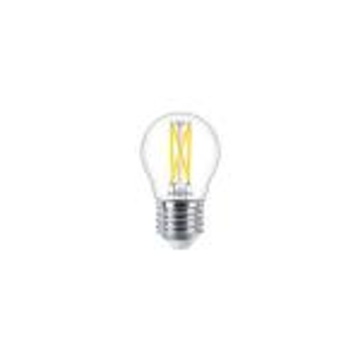 Philips master value led krone dimtone 1,8w (25w) e27 927 p45 klar glas