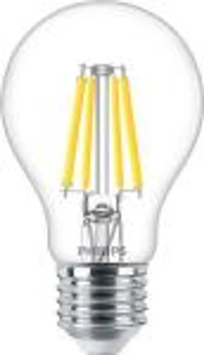 Philips master value led standard dæmpbar 3,4w (40w) e27 927 a60 klar glas