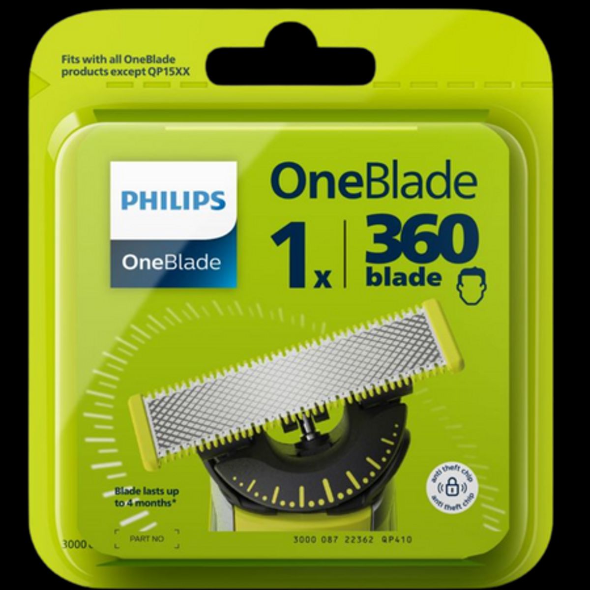 Philips Oneblade Erstatnings Barberblad