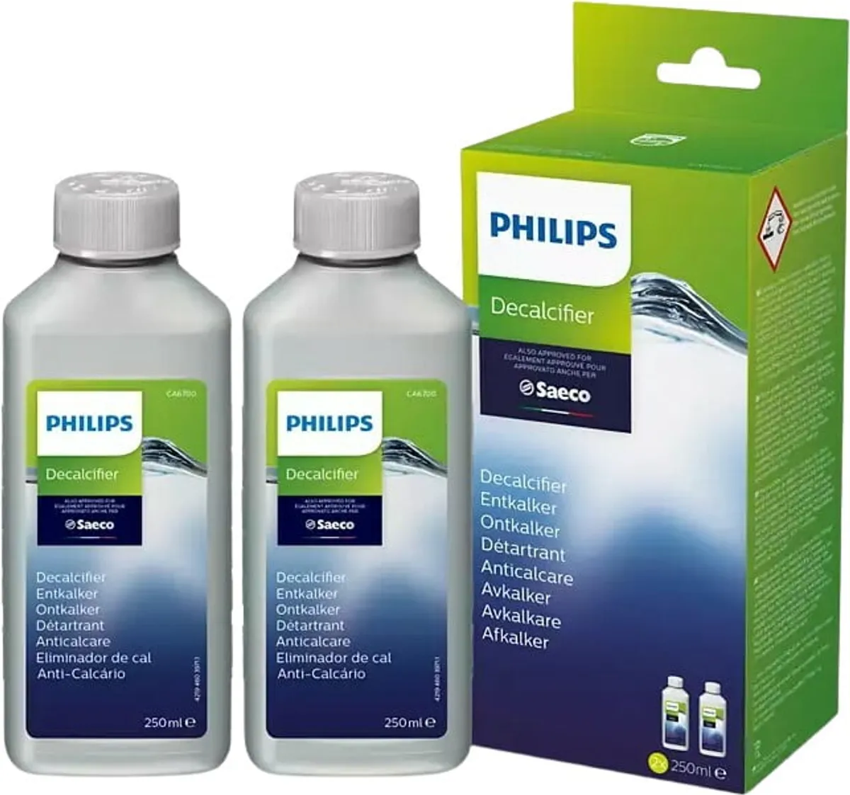 Philips - Saeco Afkalkning 2x250ml.