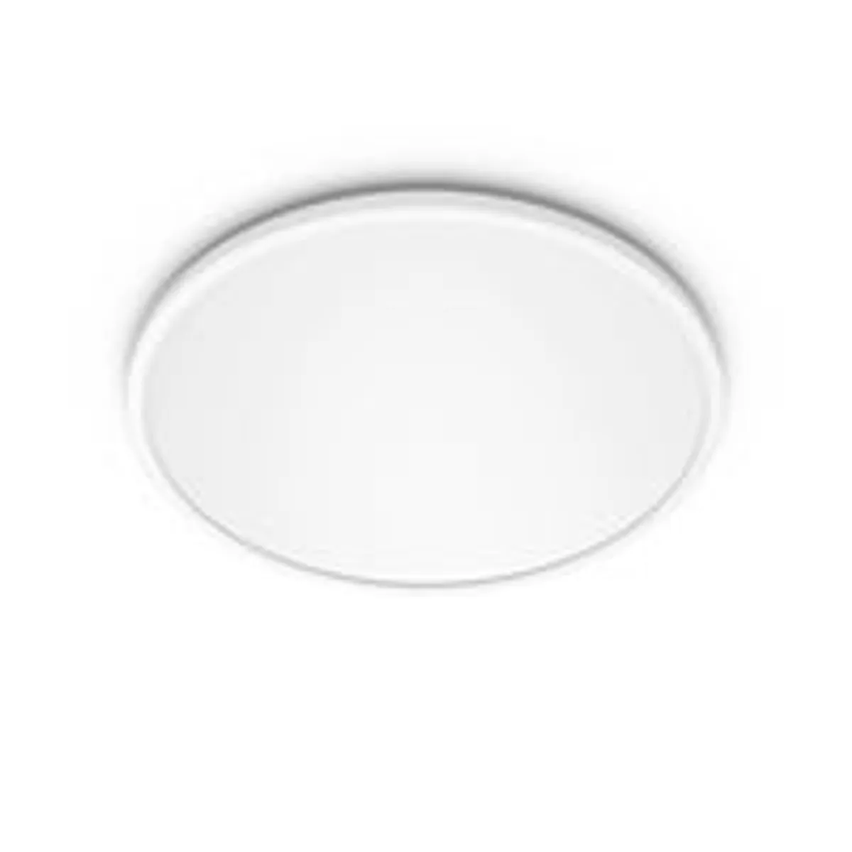 Philips Super Slim plafond/loftlampe, SceneSwitch, 15W, 1300lm, 2700K, IP20, hvid