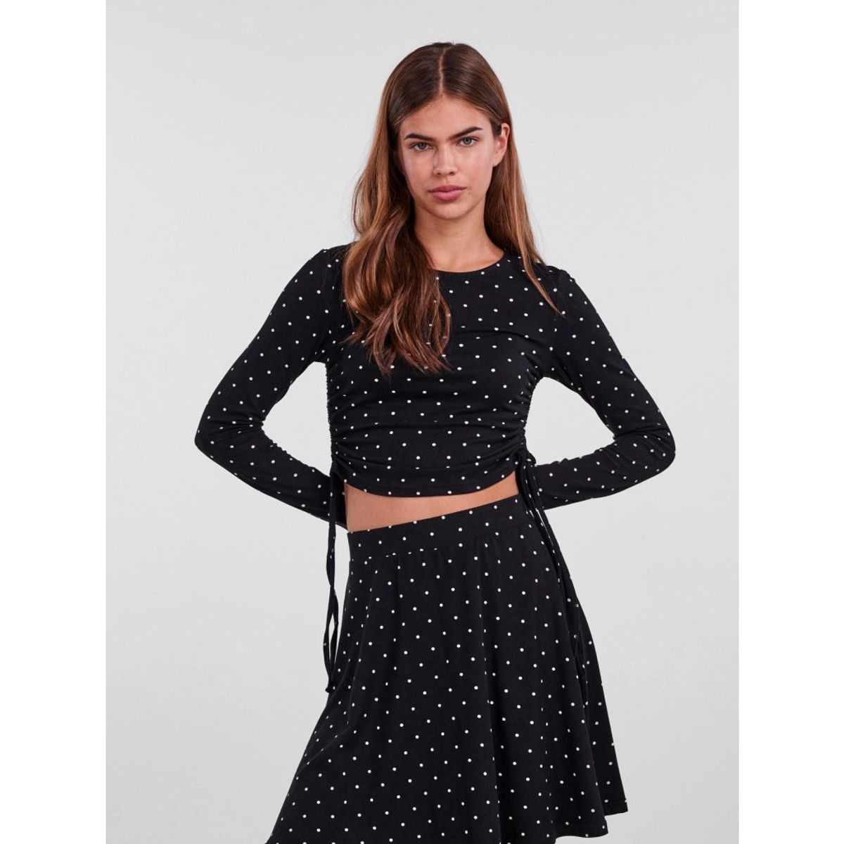 Pieces dame bluse PCNALA - Black Dot