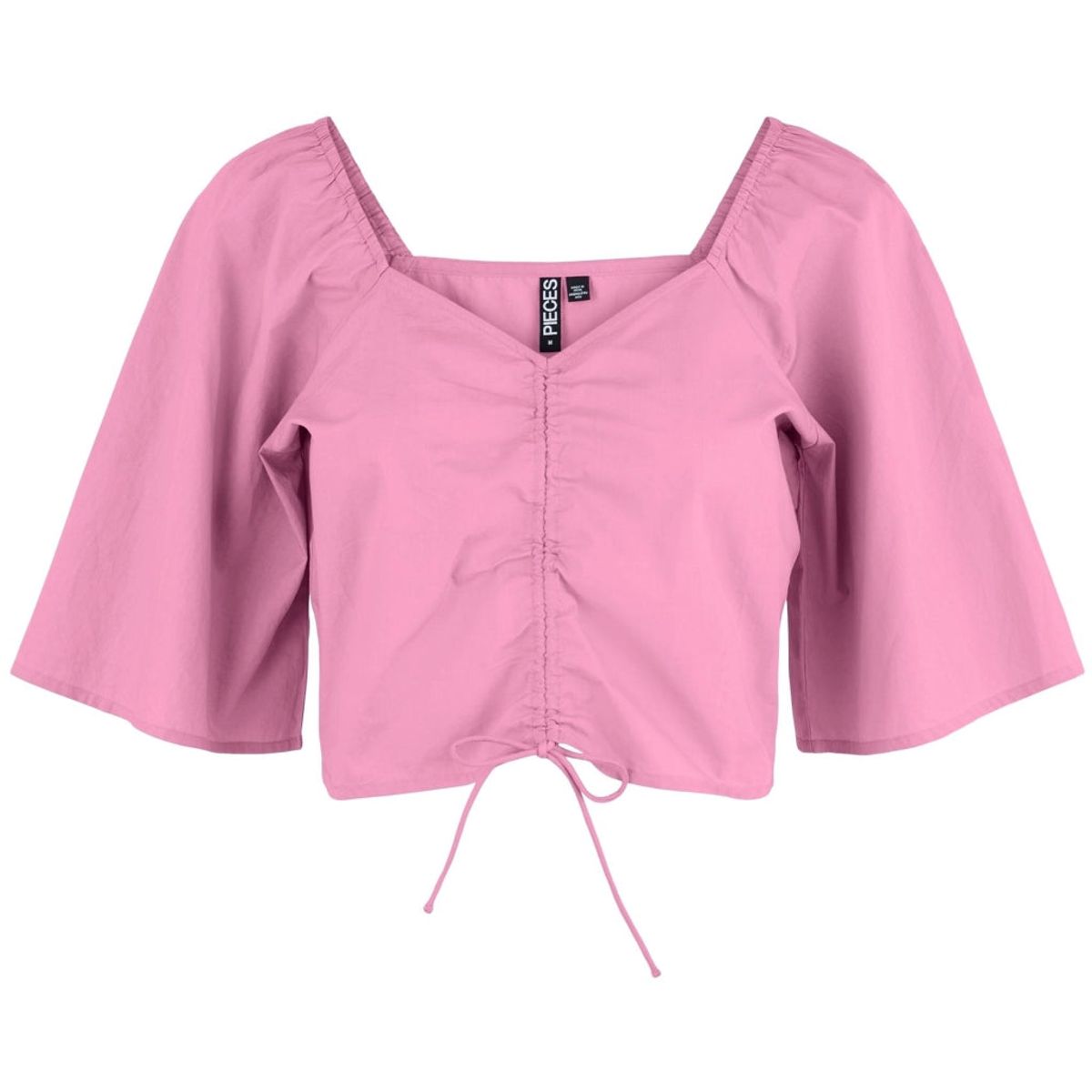 PIECES dame bluse PCVALDINE - Prism pink