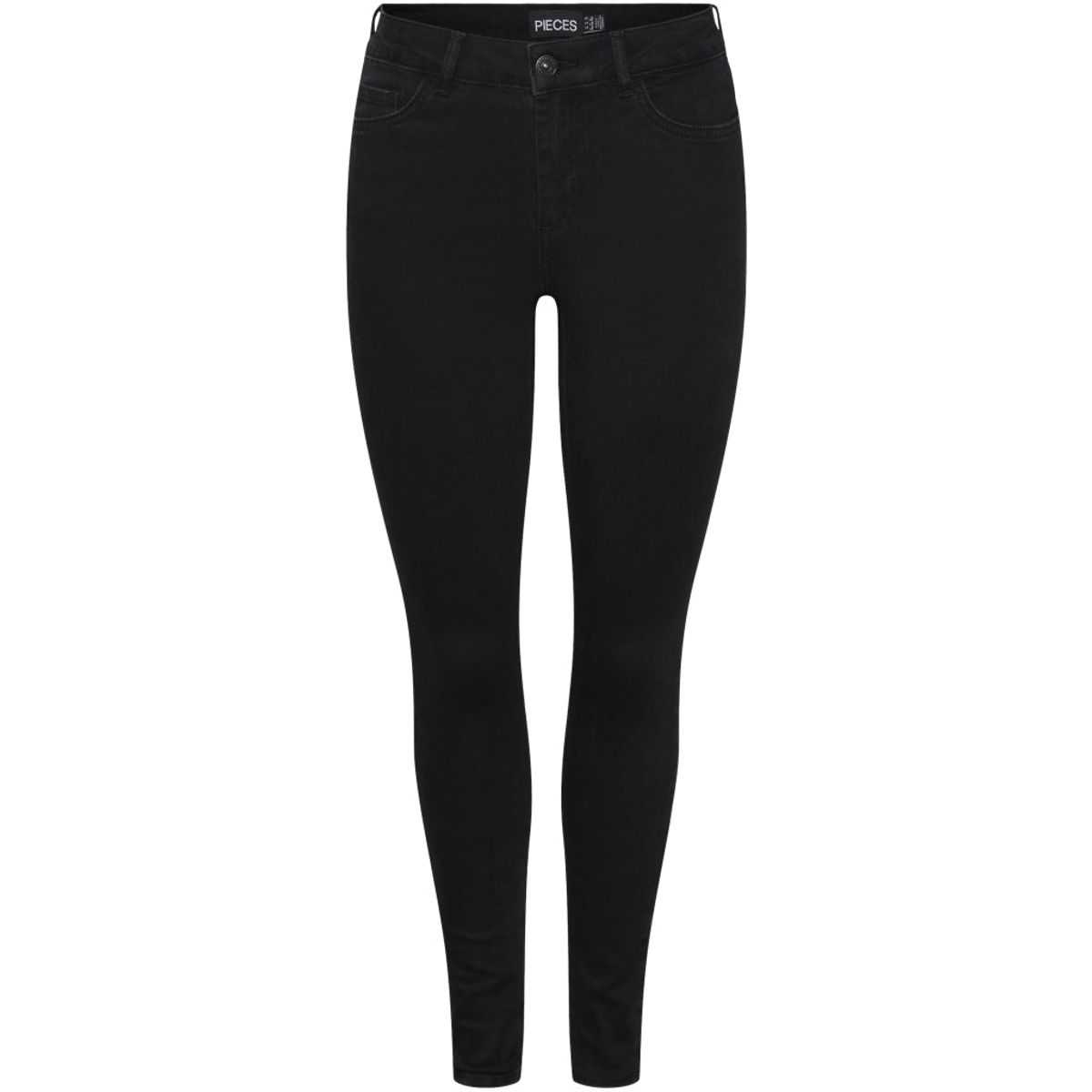 PIECES dame jeans PCDELLY - Black Denim