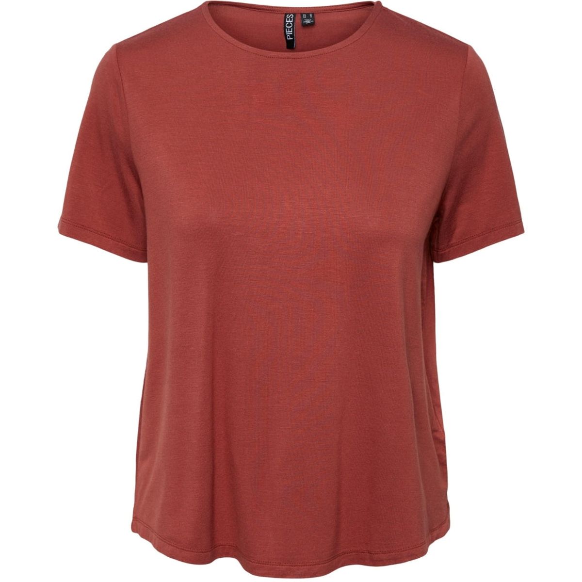 PIECES dame t-shirt PCMIKELA - Marsala