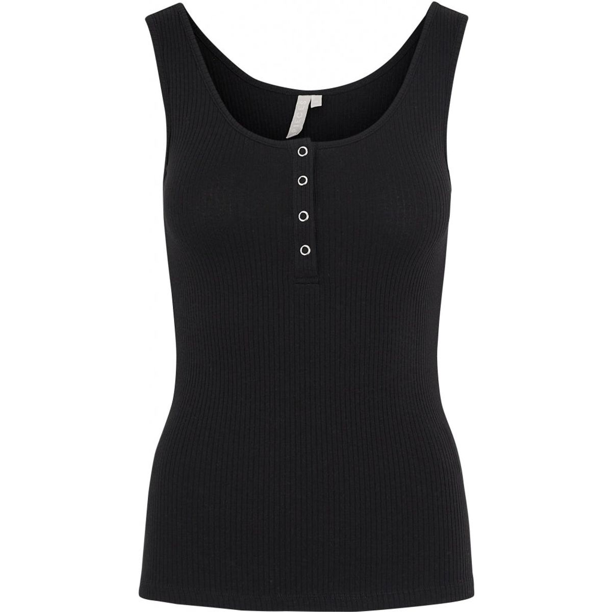 Pieces dame top PCKITTE - Black