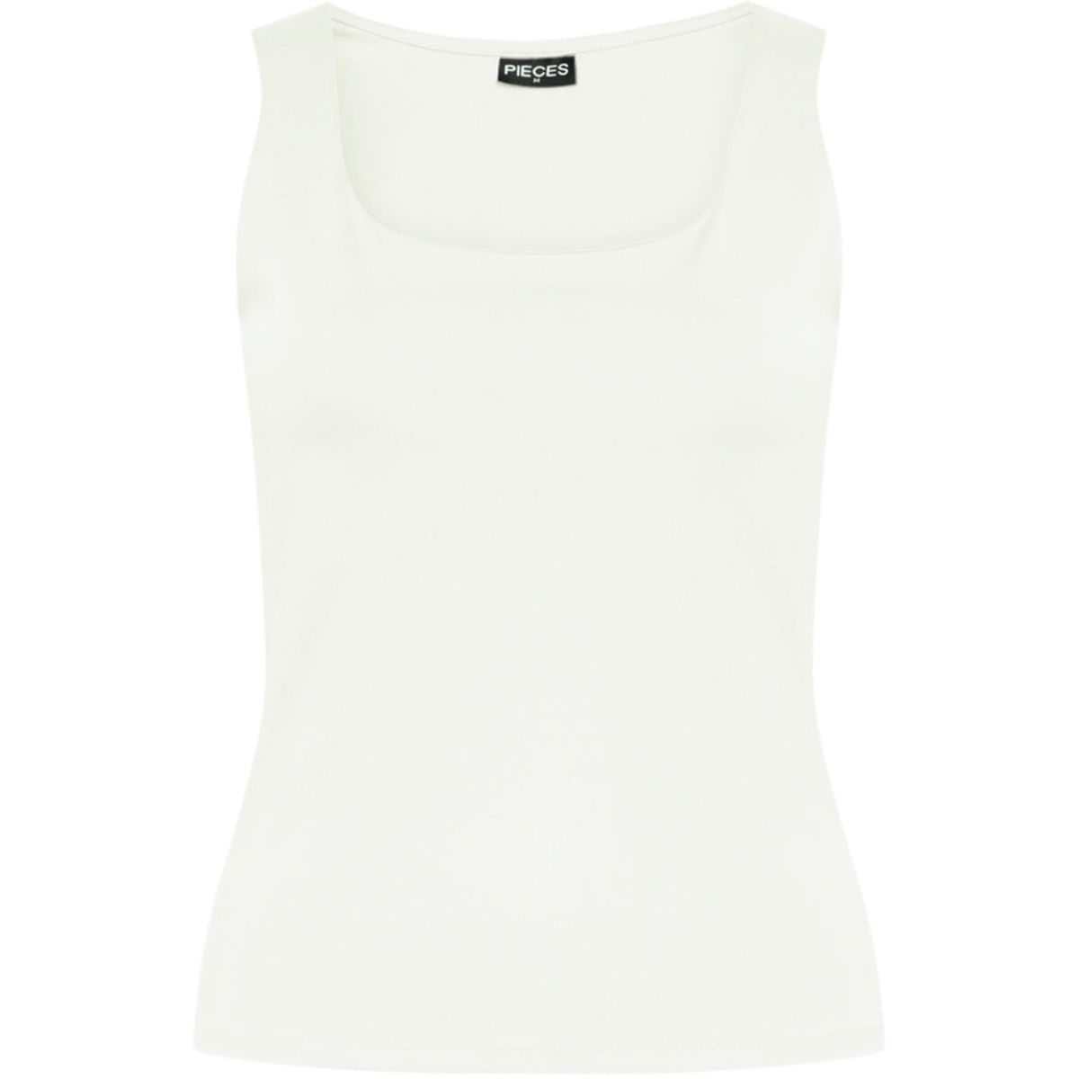 PIECES dame top PCNEJA - Bright White